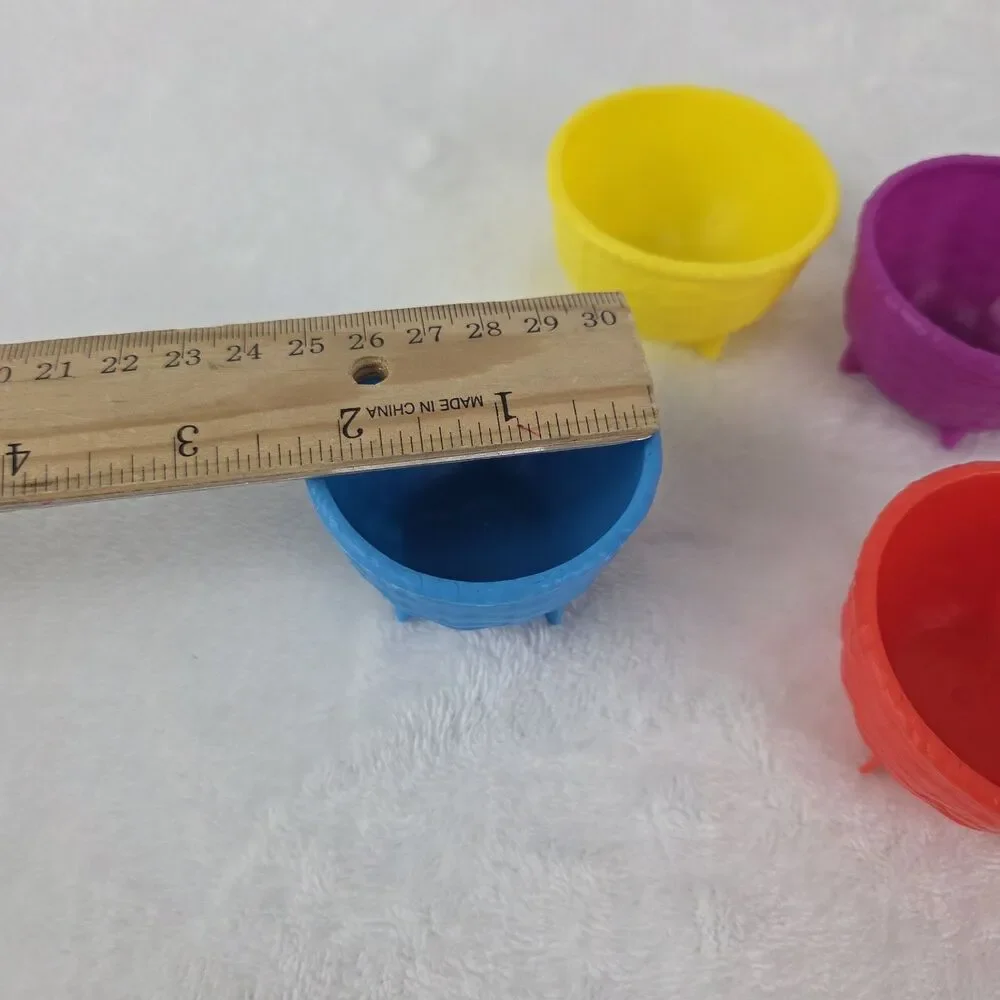 Jumping Jack 2013 Replacement Baskets Lot Of 4 Colored Cups Goliath Game‎ Parts